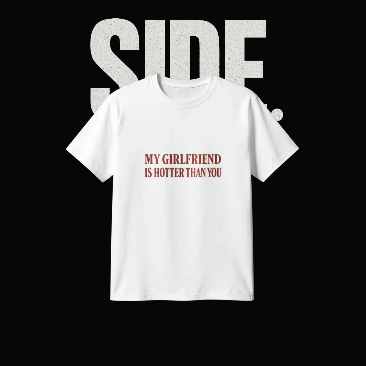 Don't Talk to Me | Personalized Heavyweight Crewneck T-Shirt